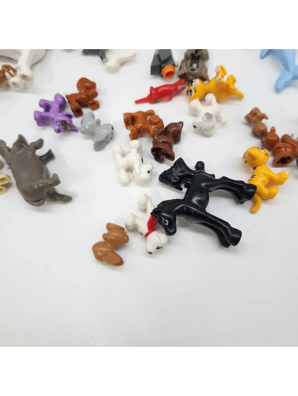 LEGO Friends Animal Figures Lot Horse Dogs Cats Dolphin Bunny Genuine LEGO 35 Pc